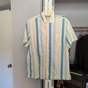 Men's medium J.Crew camp collar shirt